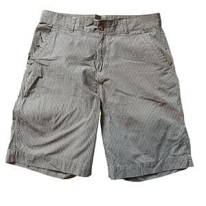 Martin Gordon 100% Cotton Green/Tan Plaid Short.  Waist 32